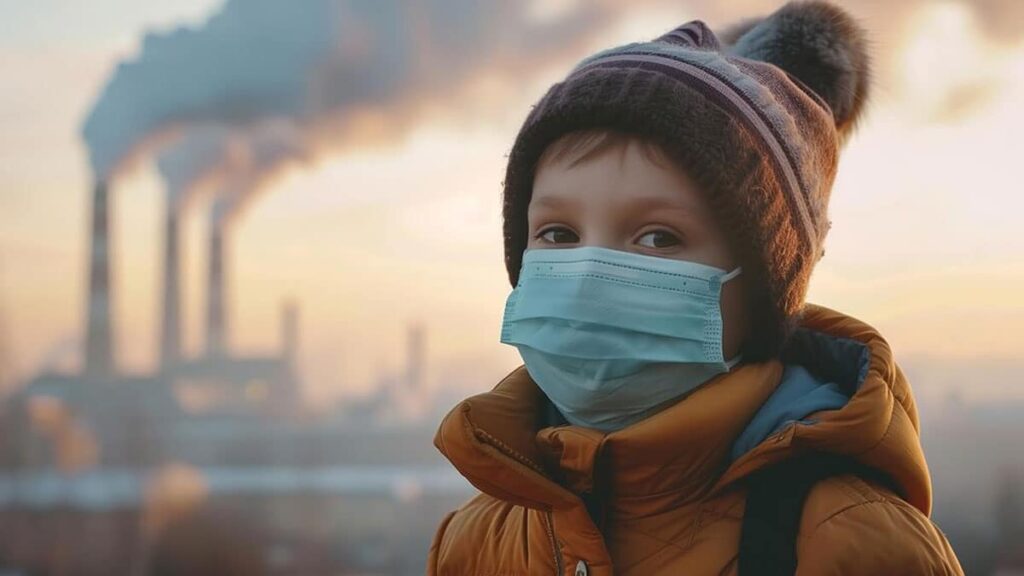 سرفه های فرزند الودگی هوا